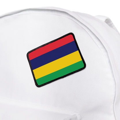 Flag Village Mauritius Flag Embroidery Iron-On Patches