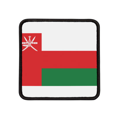 Flag Village Oman Flag Embroidery Iron-On Patches
