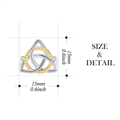 Flag Village Sterling Silver Celtic Knot Vintage Bracelet for Women As Gifts For Women and Girls