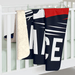 Flag Village France Sporting Flag Sherpa Fleece Blanket FRA0005