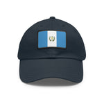 Flag Village Guatemala Flag Hat Cap with Leather Patch