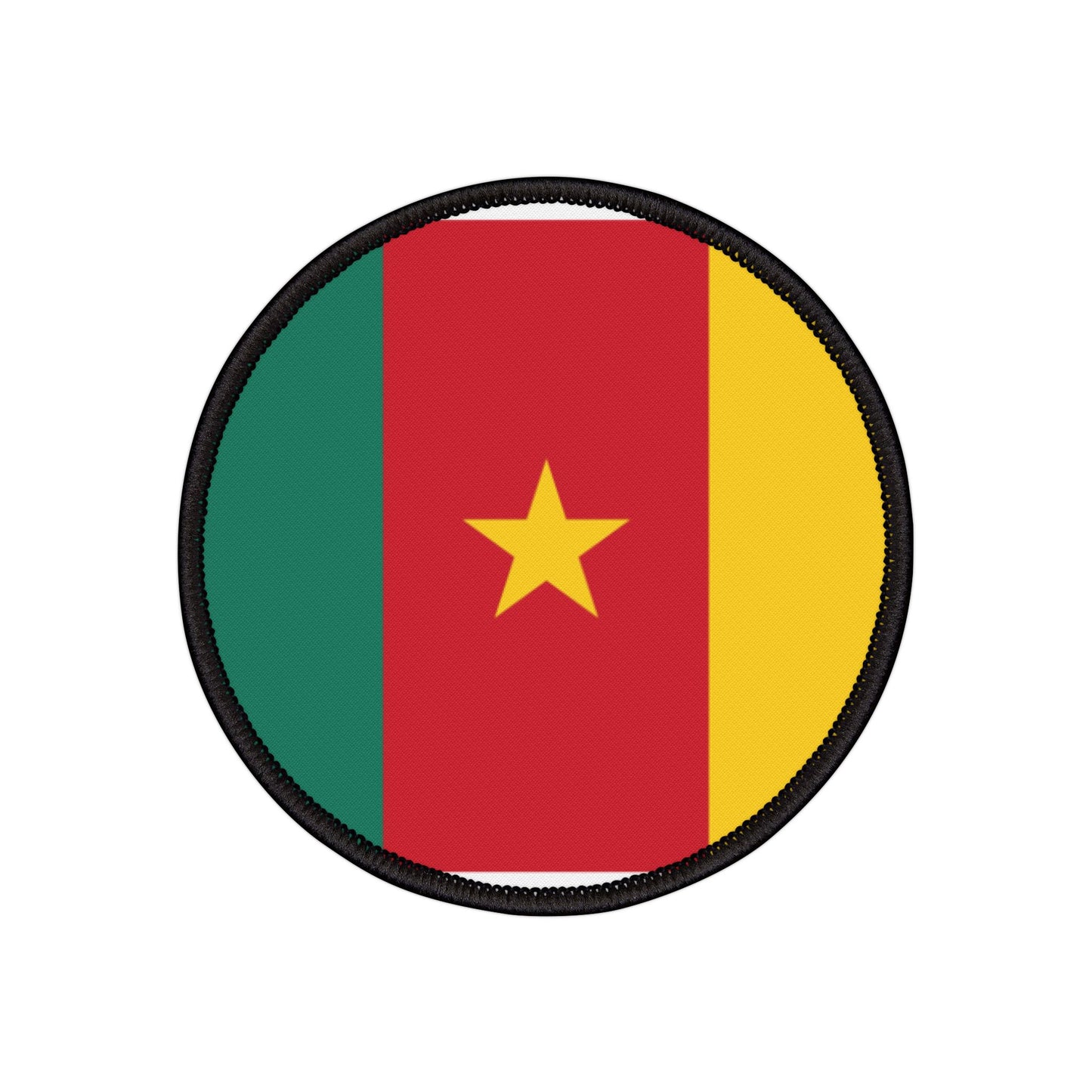 Flag Village Cameroon Flag Embroidery Iron-On Patches