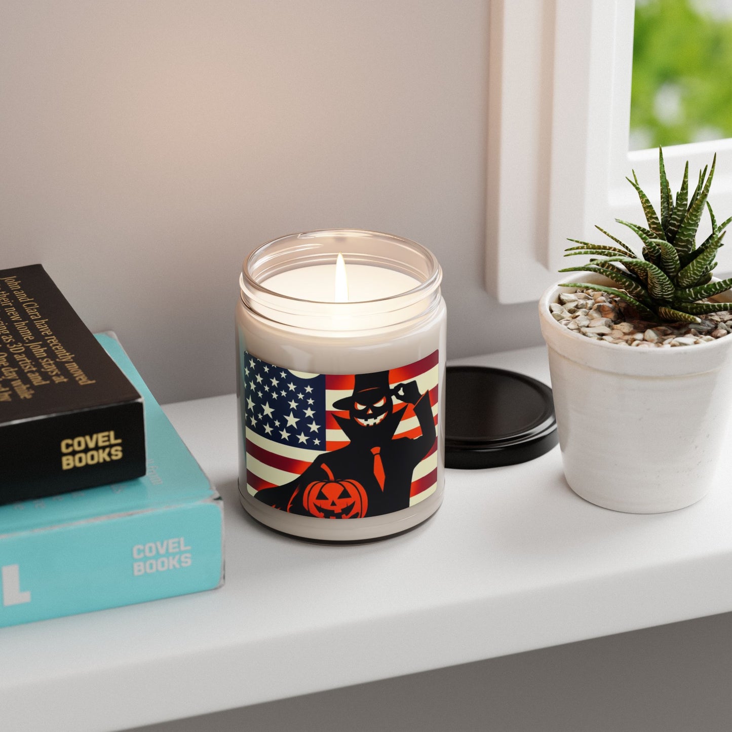 Flag Village Halloween Pretty Witch Scented Soy Candle, 9oz HW0060