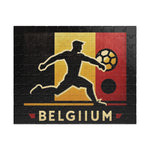 Flag Village Belgium Sporting Flag Jigsaw Puzzle