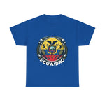 Flag Village Ecuador Sporting Flag T-SHIRT Heavy Cotton Tee ECU0001