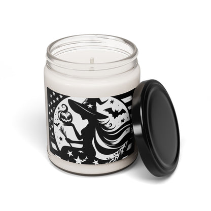 Flag Village Halloween Pretty Witch Scented Soy Candle, 9oz HW0040