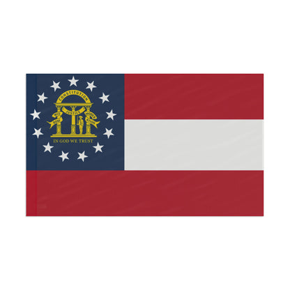 Flag Village USA Georgia State Flag 18" x 12" / 36" x 24" / 60" x 36"