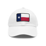 Flag Village USA Texas State Flag Hat Cap with Leather Patch