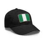Flag Village Nigeria Flag Hat Cap with Leather Patch