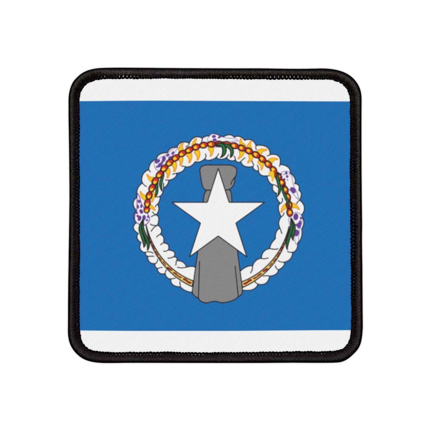 Flag Village Northern Mariana Islands Flag Embroidery Iron-On Patches