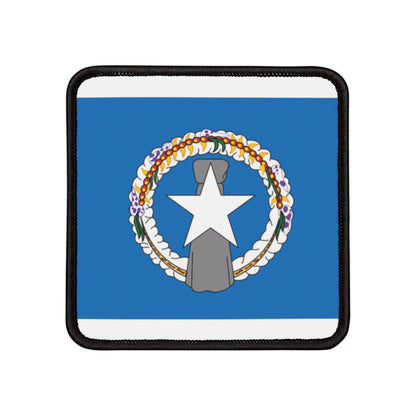 Flag Village Northern Mariana Islands Flag Embroidery Iron-On Patches