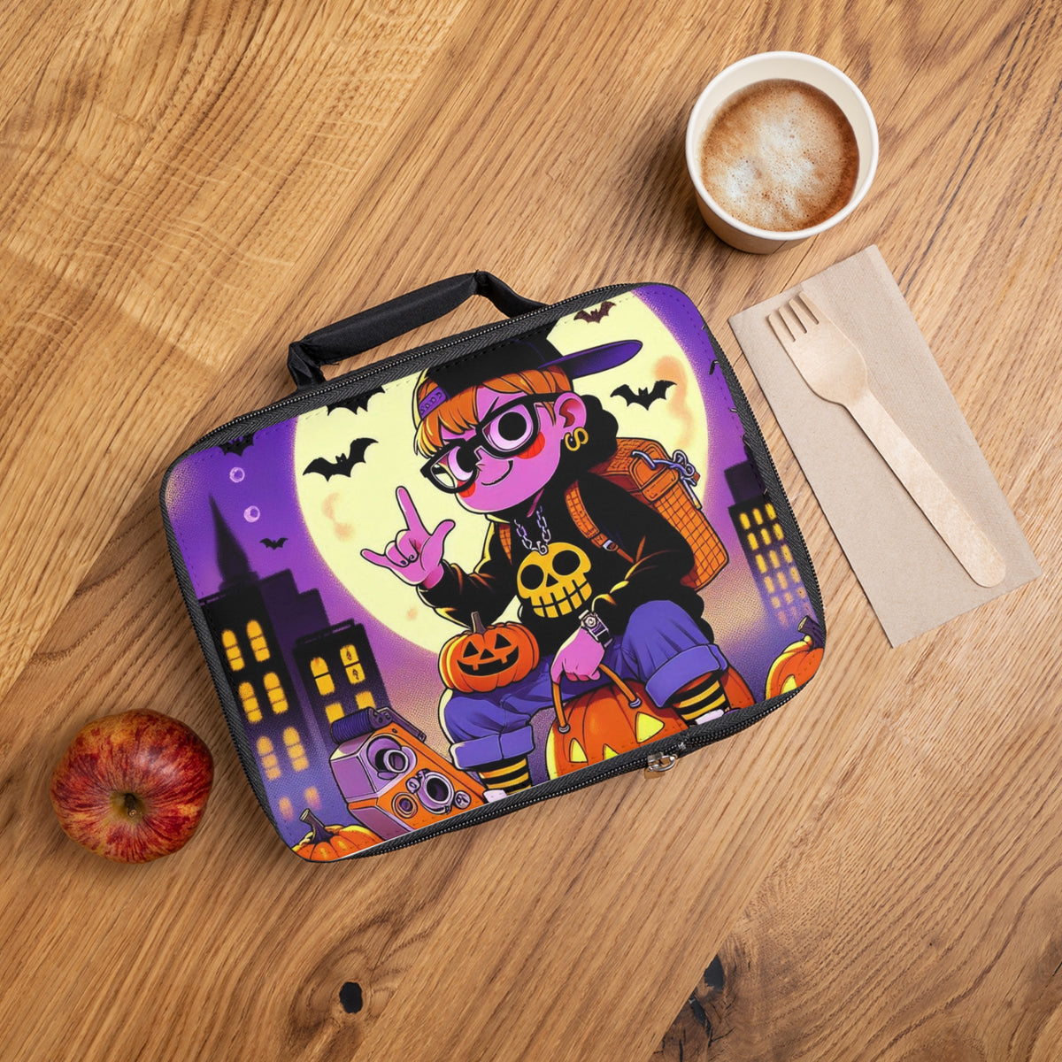 Flag Village Halloween Witch Lunch Bag HW0116