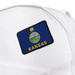 Flag Village Kansas State Flag Embroidery Iron-On Patches
