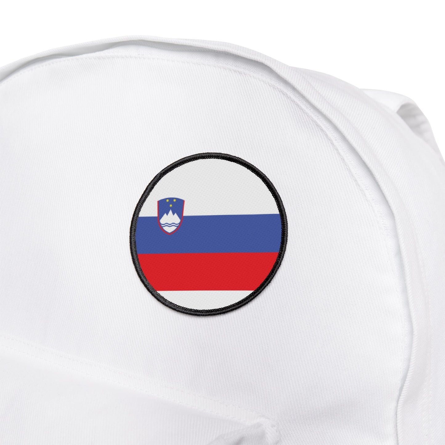 Flag Village Slovenia Flag Embroidery Iron-On Patches