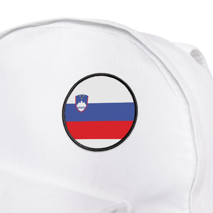 Flag Village Slovenia Flag Embroidery Iron-On Patches