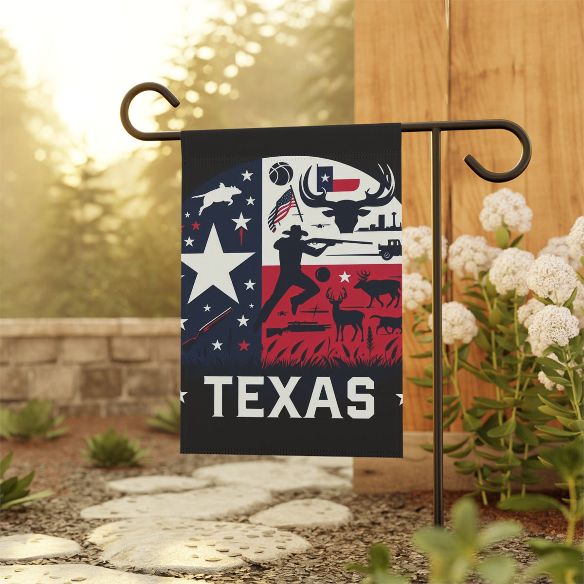 Flag Village Texas State Flag Sporting Garden & House Banner TX0004