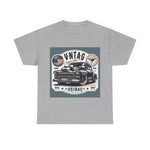 Flag Village USA Vintage Car Flag T-SHIRT Heavy Cotton Tee USA0018