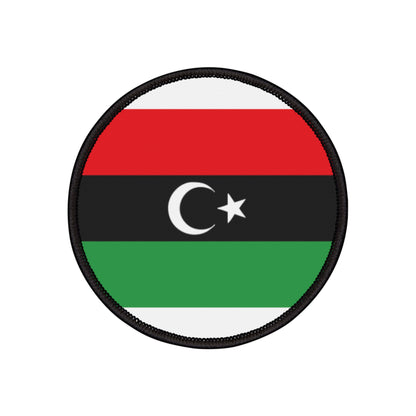 Flag Village Libya Flag Embroidery Iron-On Patches