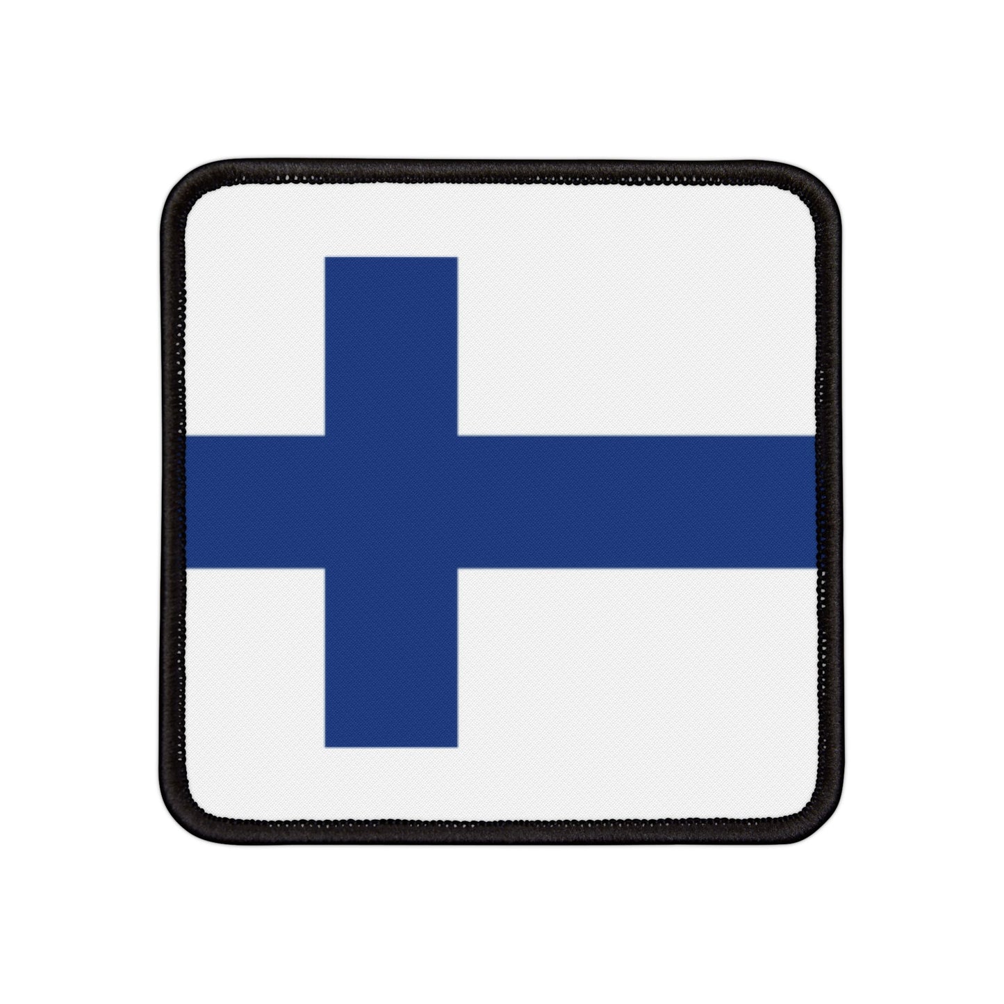 Flag Village Finland Flag Embroidery Iron-On Patches