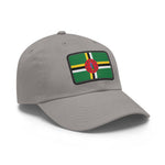 Flag Village Dominica Flag Hat Cap with Leather Patch