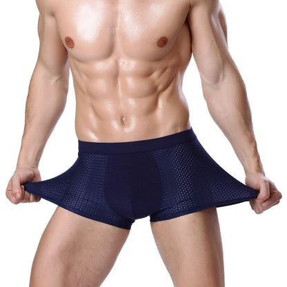 Flag Village Men print gift box shorts