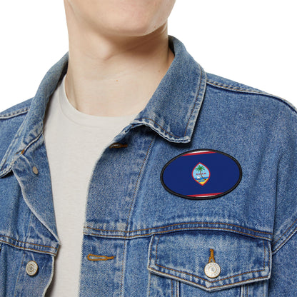 Flag Village Guam State Flag Embroidery Iron-On Patches