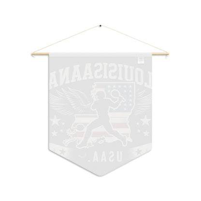 Flag Village Louisiana State Flag Pennant Sporting Home Wall decoration LA0001