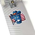 Flag Village USA TEXAS State Flag Sticker 2", 3", 4", 6" TX02