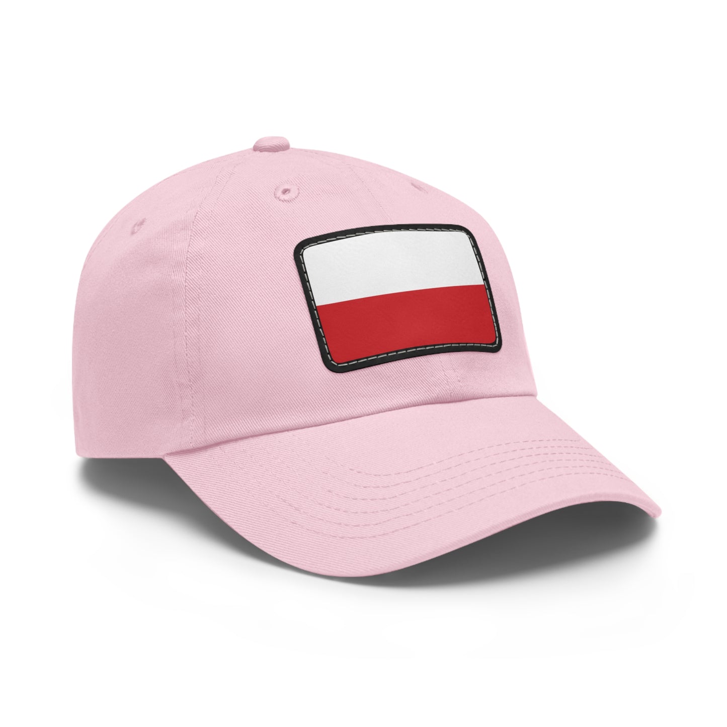 Flag Village Poland Flag Hat Cap with Leather Patch