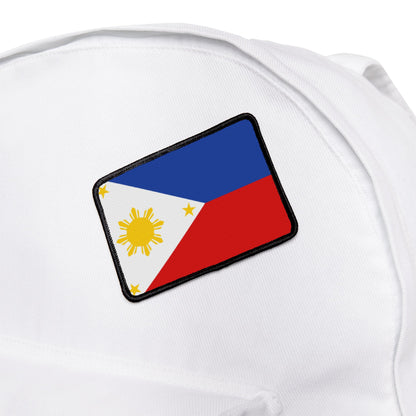 Flag Village Philippines Flag Embroidery Iron-On Patches