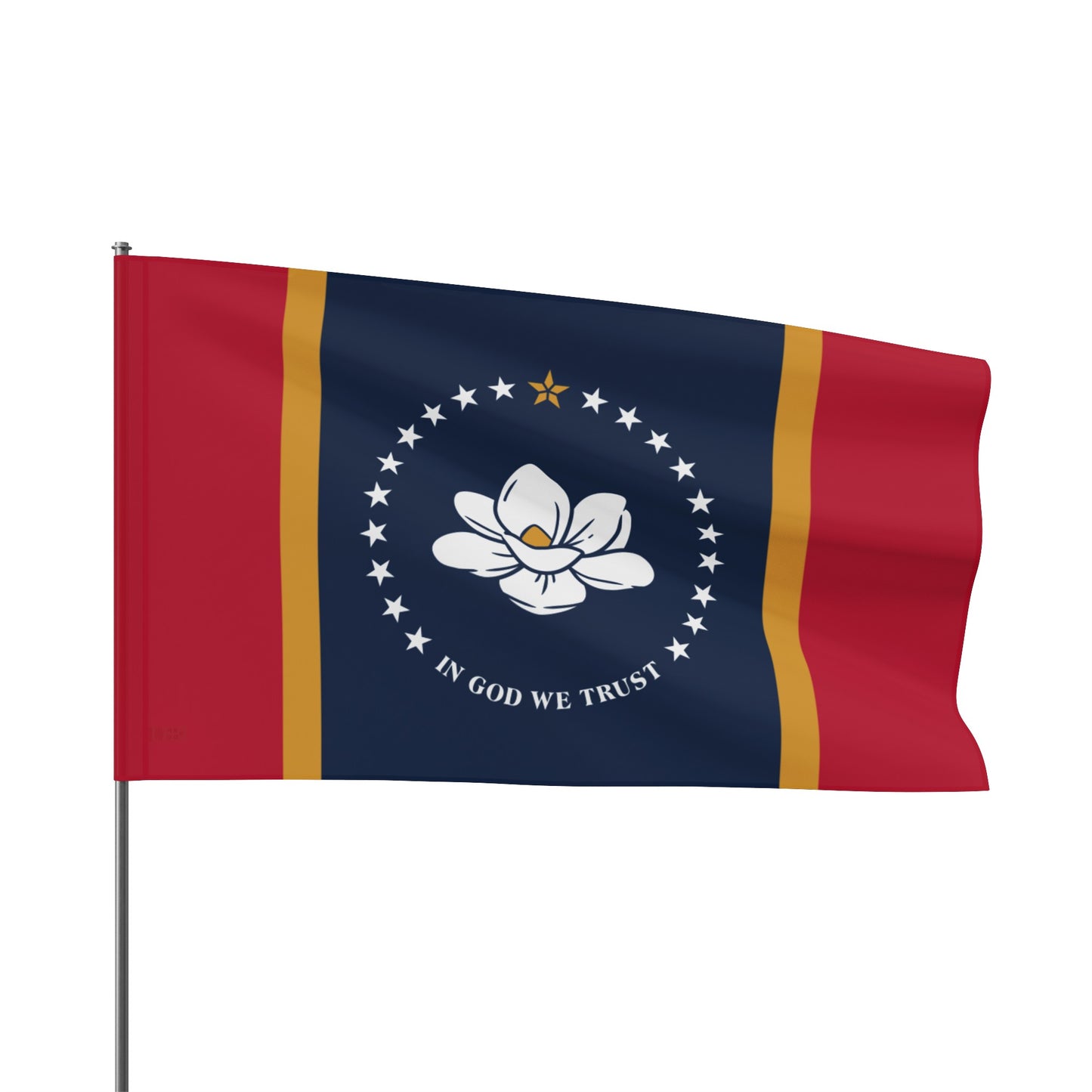 Flag Village USA Mississippi State Flag 18" x 12" / 36" x 24" / 60" x 36"