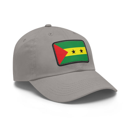 Flag Village Sao Tome And Principe Flag Hat Cap with Leather Patch