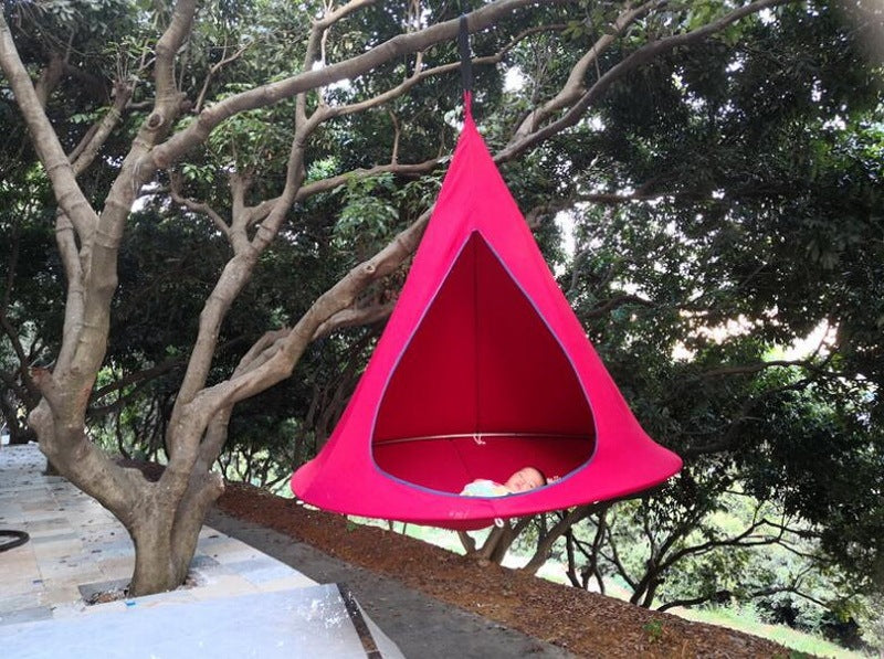 Flag Village Flying Saucer Lightweight Portable Nylon Hammock For Backpacking Camping Camping