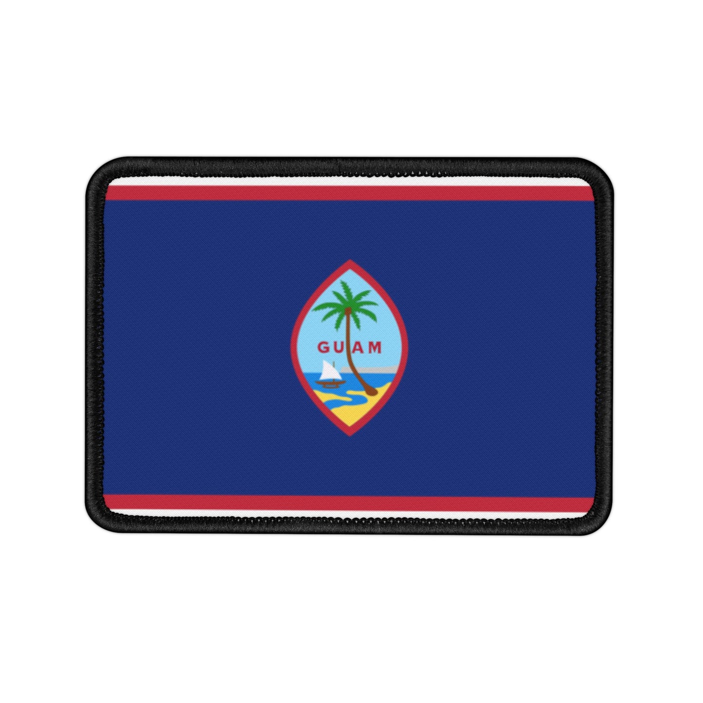 Flag Village Guam State Flag Embroidery Iron-On Patches