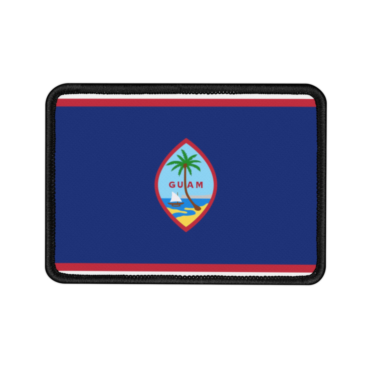 Flag Village Guam State Flag Embroidery Iron-On Patches