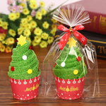 Flag Village Christmas towel gift box
