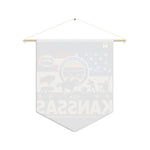 Flag Village Kansas State Flag Pennant Sporting Home Wall decoration KS0001