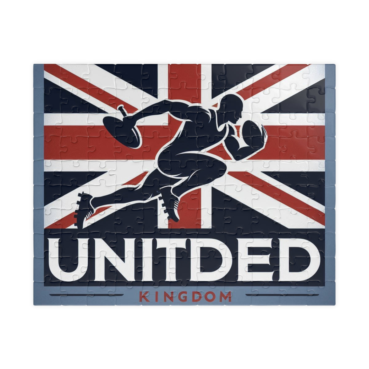 Flag Village United Kingdom Sporting Flag Puzzle (110, 252, 520, 1014-piece) UK0016