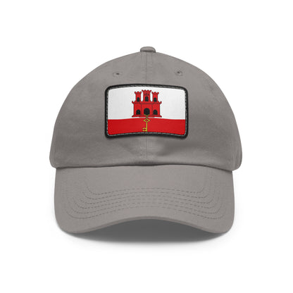 Flag Village Gibraltar Flag Hat Cap with Leather Patch