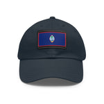 Flag Village Guam State Flag Hat Cap Leather Patch