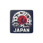 Flag Village Japan International Flag Magnet 2"x2"