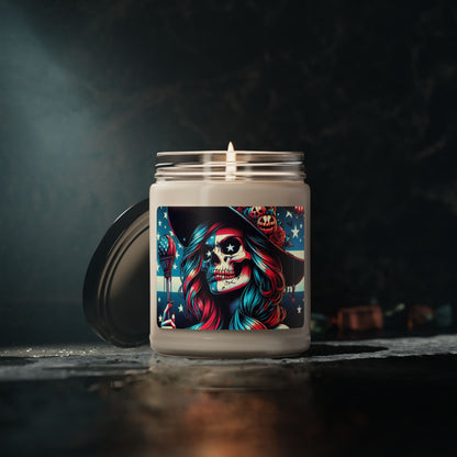 Flag Village Halloween Pretty Witch Scented Soy Candle, 9oz HW0017