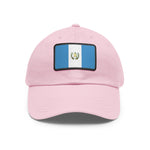 Flag Village Guatemala Flag Hat Cap with Leather Patch