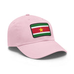 Flag Village Suriname Flag Hat Cap with Leather Patch