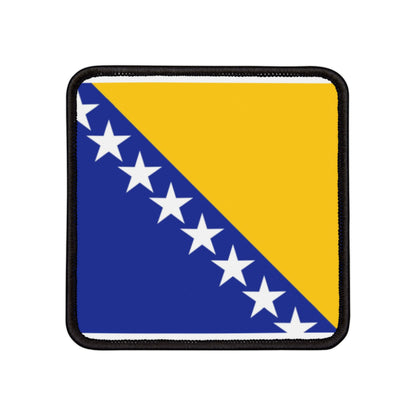 Flag Village Bosnia And Herzegovina Flag Embroidery Iron-On Patches