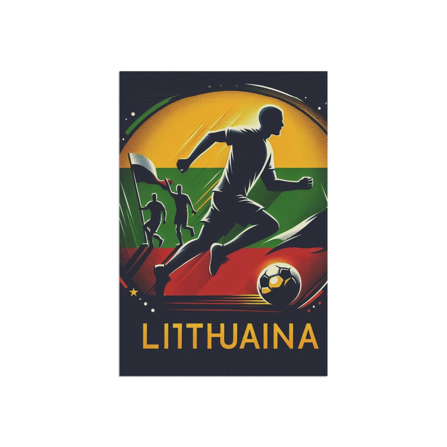 Flag Village Lithuania Flag Sporting Garden & House Banner LTU0003