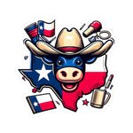 Flag Village USA TEXAS State Flag Sticker 2", 3", 4", 6" TX03