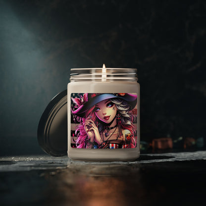 Flag Village Halloween Pretty Witch Scented Soy Candle, 9oz HW0015