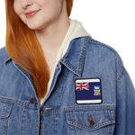 Flag Village Falkland Islands Flag Embroidery Iron-On Patches