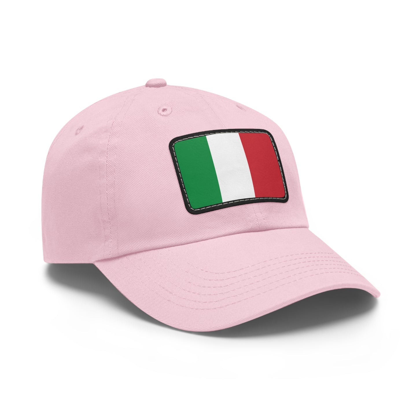 Flag Village Italy Flag Hat Cap with Leather Patch